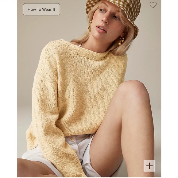 J. Crew Sweaters - J. Crew • NWT • Relaxed crewneck sweater